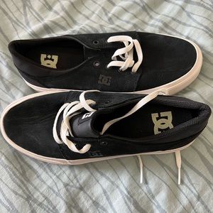 Must sell brand new never worn DC women shoes size US 7. Black with white
